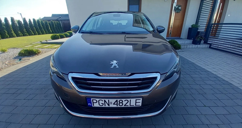 Peugeot 308 cena 33400 przebieg: 225000, rok produkcji 2014 z Gniezno małe 67